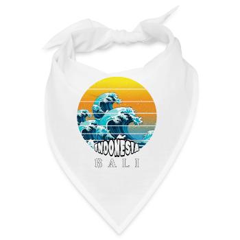 Bali - Indonesien - Bandana - Weiß - Vorne