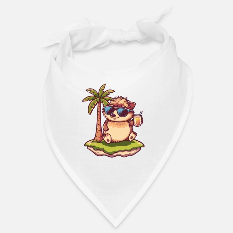 Hérisson Vacances d’été à la plage Bandana