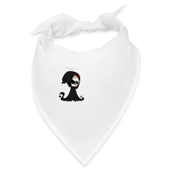Beruflich was mit Menschen machen - Sensenmann - Bandana - Weiß - Vorne