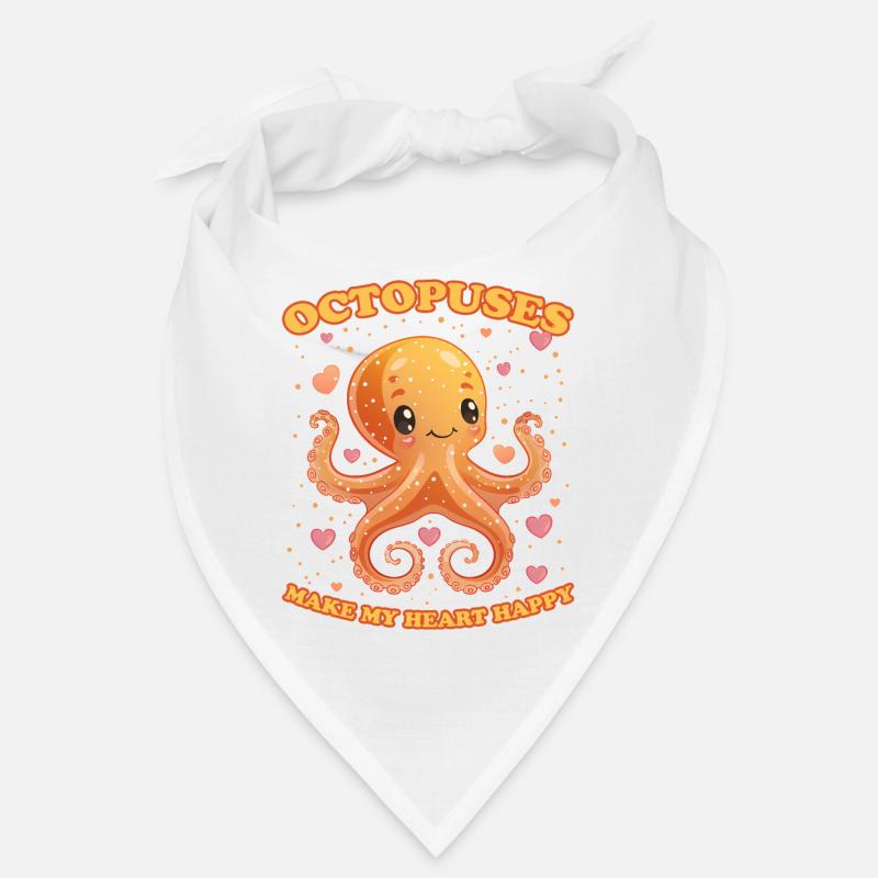 Funny Octopus Cephalopod Squid Gift Bandana