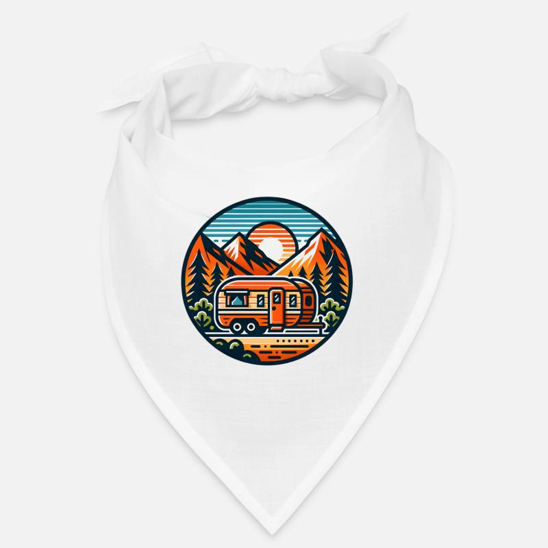 Camping Camper Wohnwagen Bandana