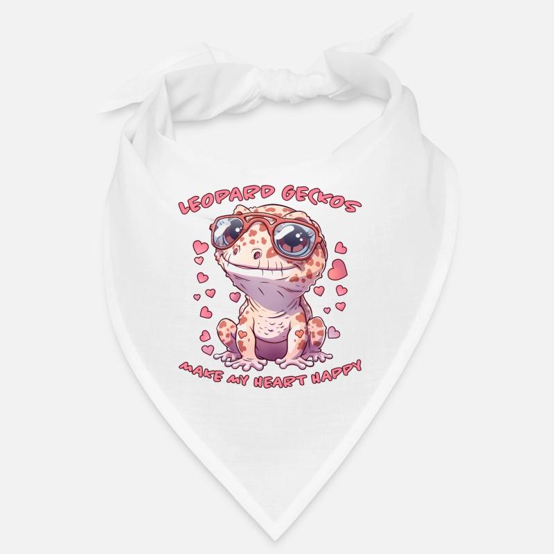 Leopardgecko Spruch Lustiges Leopardgecko Geschenk Bandana