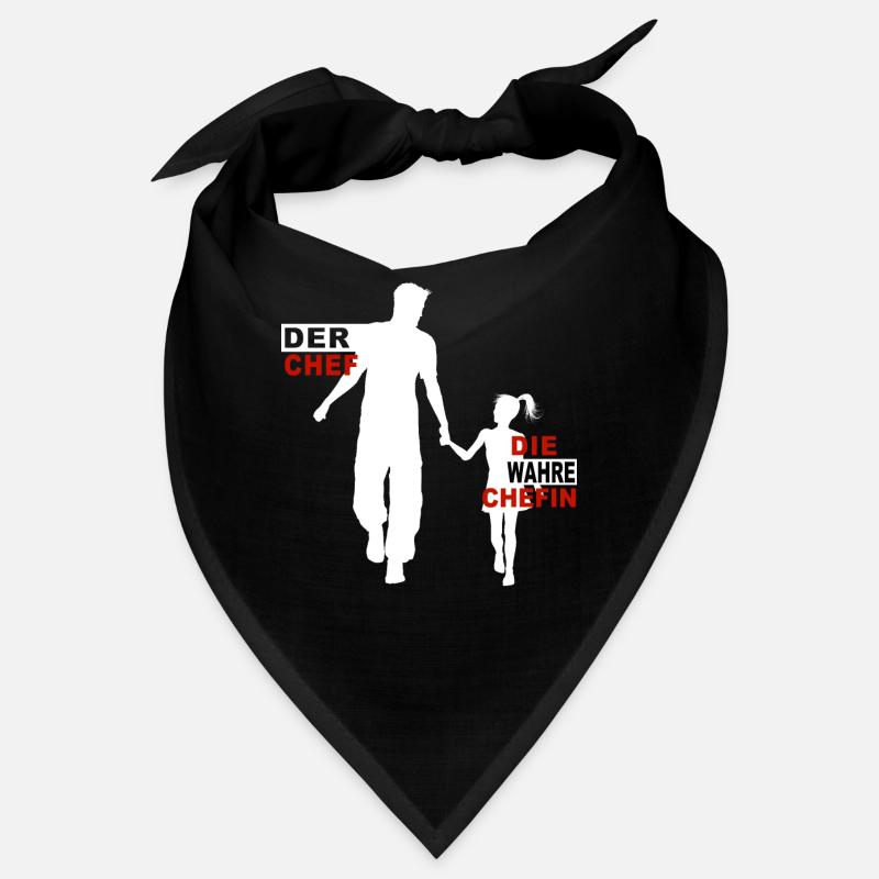 Der Chef die wahre Chefin Papa & Tochter Bandana
