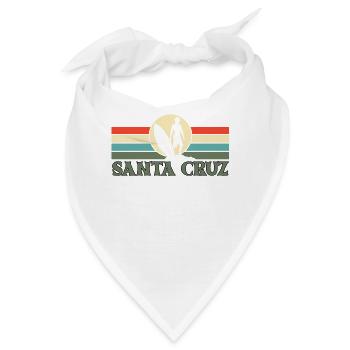 Santa Cruz CA Kalifornien - Bandana - Weiß - Vorne