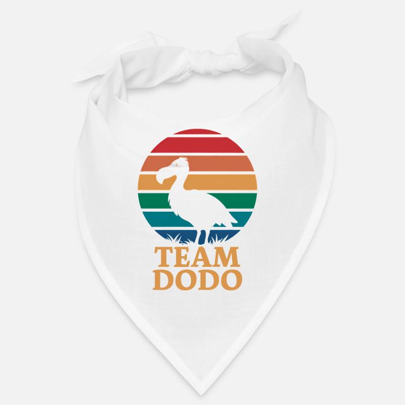 Dodo Dire Dodo Oiseau Drôle Dodo Cadeau - Bandana - blanc