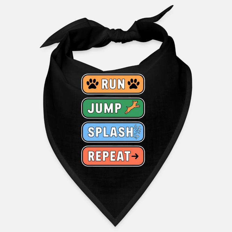 Dock Diving Saying Dog Diving Dock Diving Gift Bandana