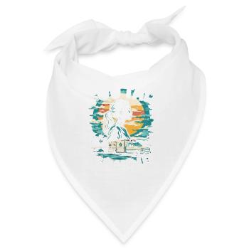 Paramedic Sanitäter you fall we haul - Bandana - Weiß - Vorne