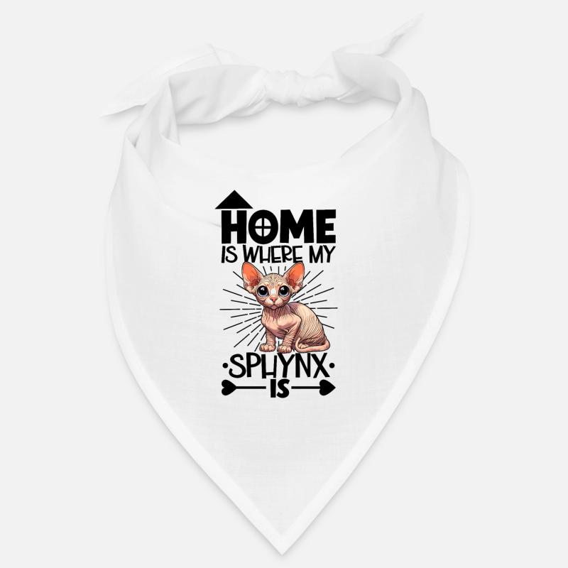 Zuhause - Sphynx Bandana