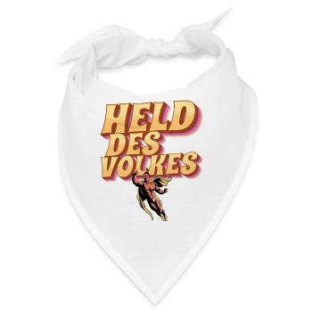 Held des Volkes - Bandana - Weiß - Vorne