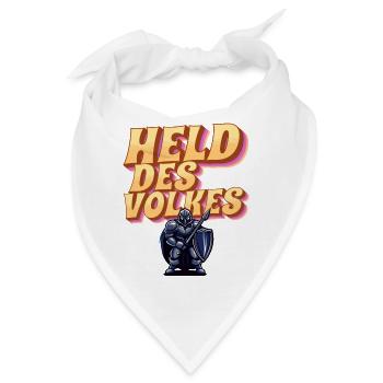 Held des Volkes - Bandana - Weiß - Vorne