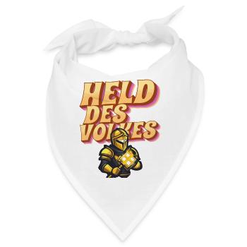Held des Volkes - Bandana - Weiß - Vorne
