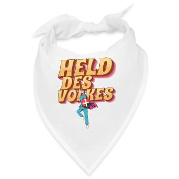 Held des Volkes - Bandana - Weiß - Vorne
