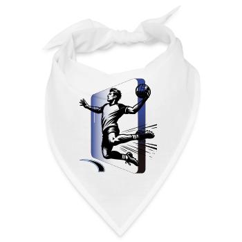 Handball Handballer - Bandana - Weiß - Vorne