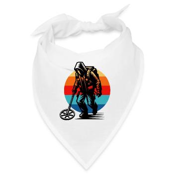Sondeln Metalldetektor - Bandana - Weiß - Vorne