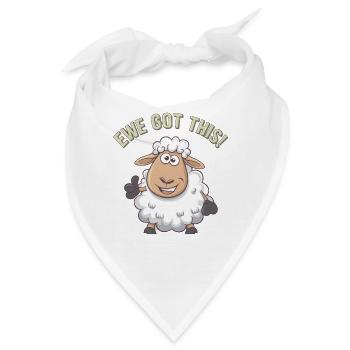 Ewe Got This - Bandana - Weiß - Vorne