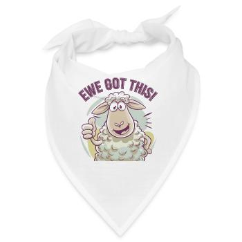 Ewe Got This - Bandana - Weiß - Vorne