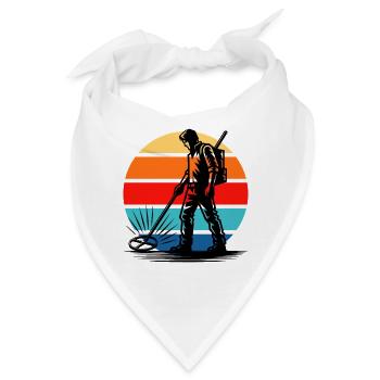 Sondeln Metalldetektor - Bandana - Weiß - Vorne