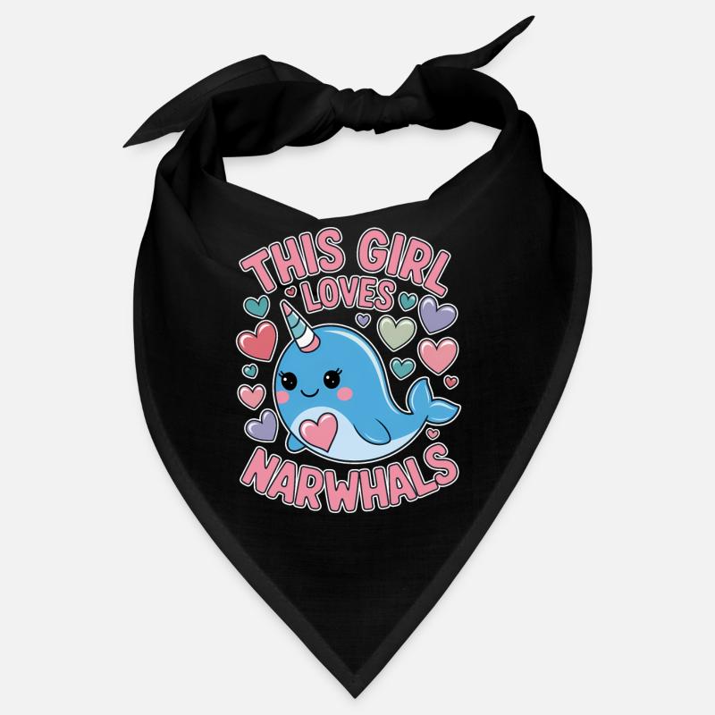 Narval Dire Narvals Drôle Narval Cadeau Bandana