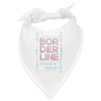 Borderline - Bandana - Weiß - Vorne