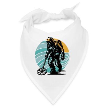 Sondeln Metalldetektor - Bandana - Weiß - Vorne