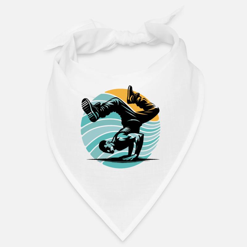 Breakdance - Bandana - blanc