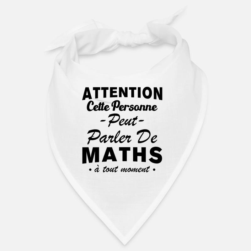 This person can talk about math at any time Bandana