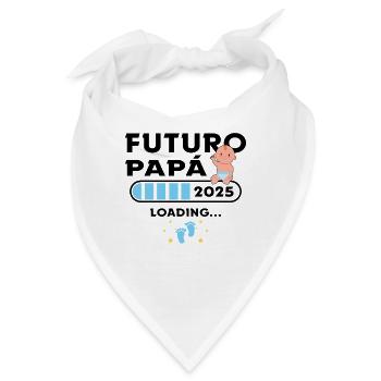 Zukunft Papst 2025 Erstvater 2025 - Bandana - Weiß - Vorne