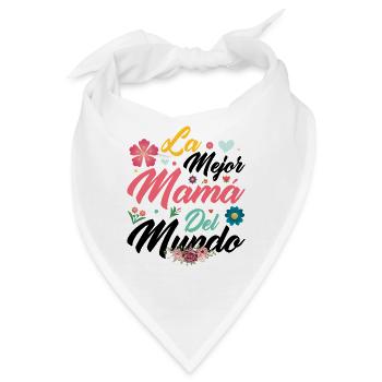 Das beste Muttertagsgeschenk der Welt - Bandana - Weiß - Vorne
