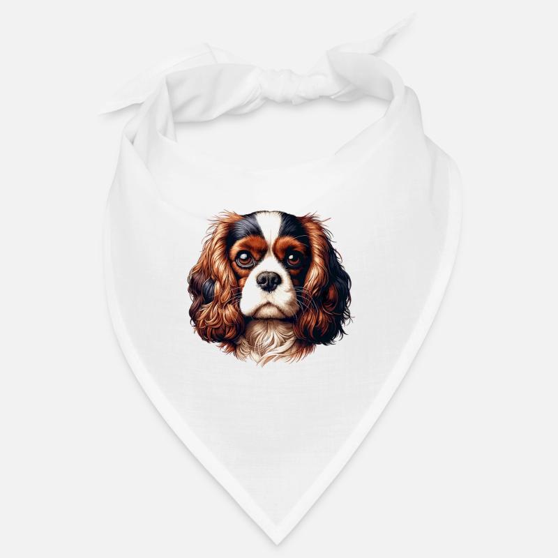Dog Face - Cavalier King Charles Spaniel Bandana