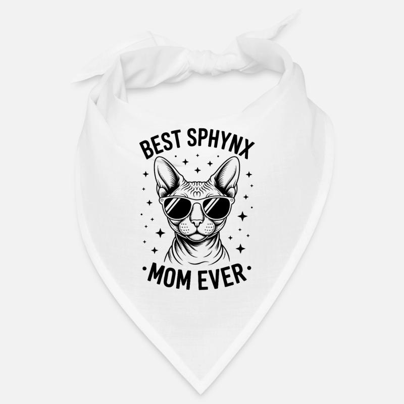 Chat Sphynx Disant Drôle Chat Sphynx Cadeau Bandana