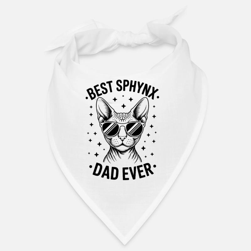 Chat Sphynx Disant Drôle Chat Sphynx Cadeau Bandana
