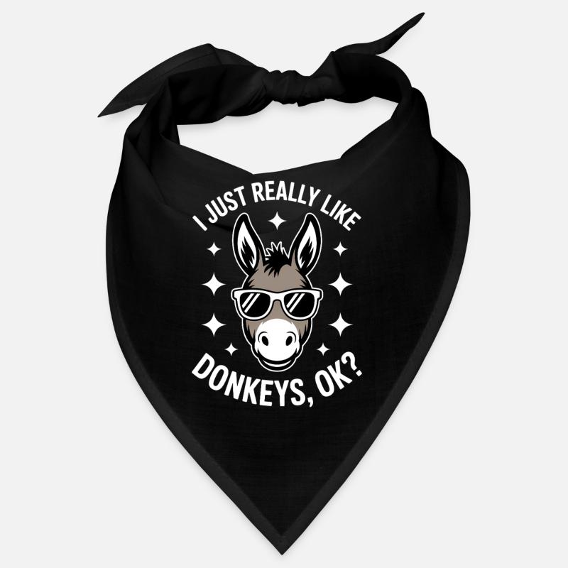 Donkey Saying Donkey Funny Donkey Gift Bandana