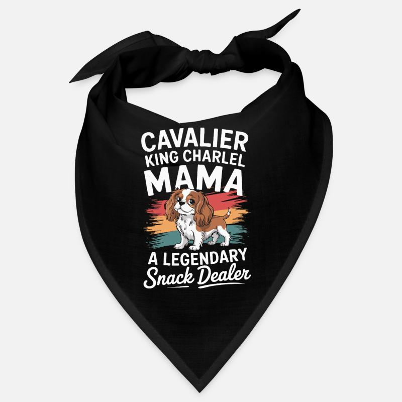 Cavalier King Charles Mama Revendeur de collations légendaire Bandana