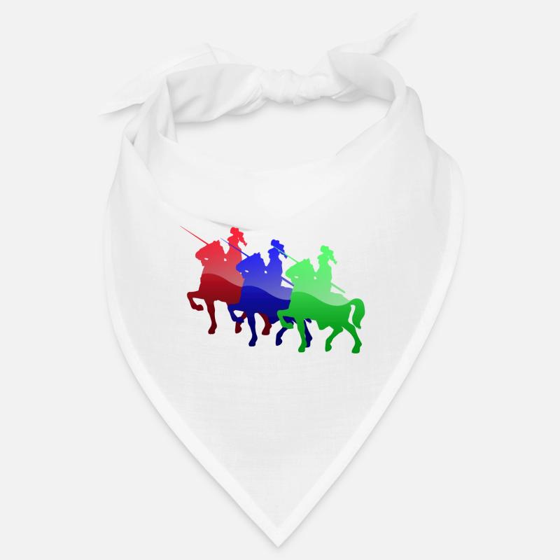 Mittelalterliche Ritter der Farbe Bandana