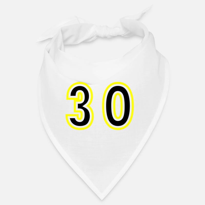 30 Number College Bandana