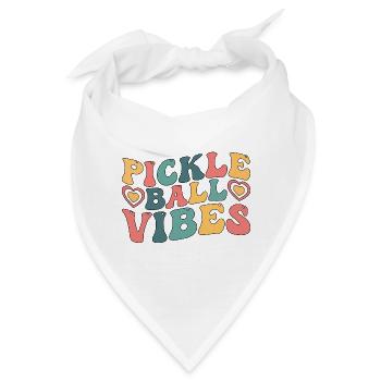 PICKLEBALL VIBES - Bandana - Weiß - Vorne