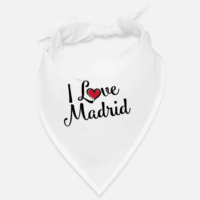 J’aime Madrid Bandana