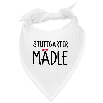 Stuttgarter Mädle - Bandana - Weiß - Vorne