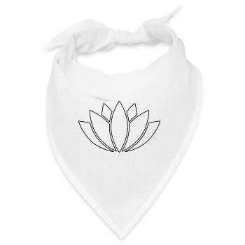 LOTUS - Bandana - Weiß - Vorne