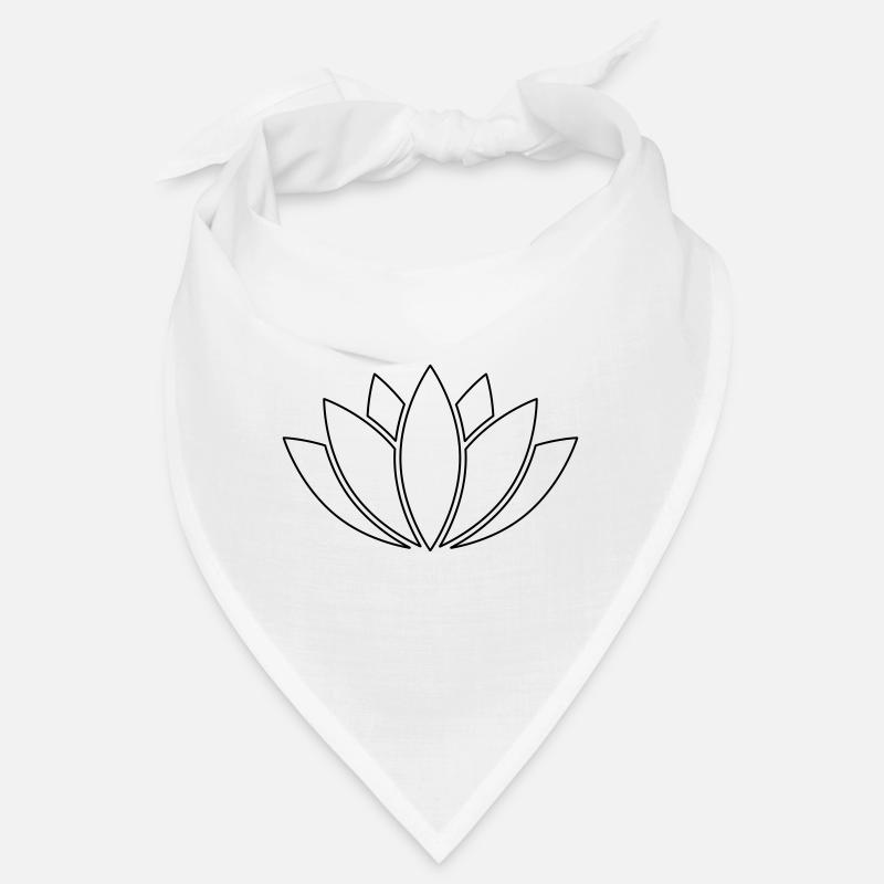 LOTUS - Bandana - blanc