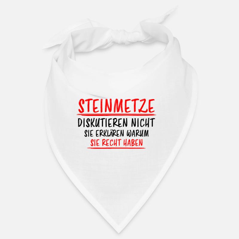 Steinmetz Lustiger Spruch Steinbildhauer Geschenk Bandana