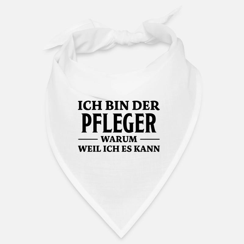 Pfleger Spruch Pflegekraft Lustig Pfleger Geschenk Bandana