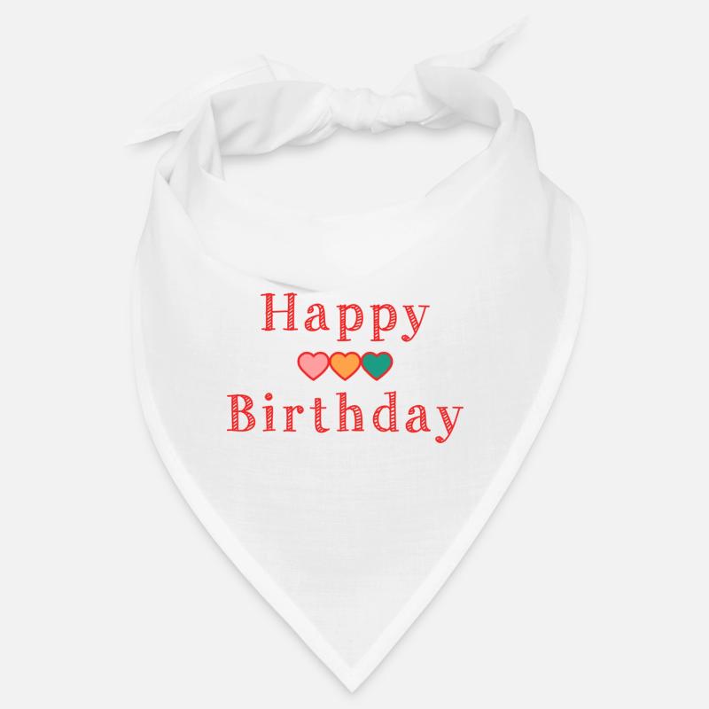 HAPPY BIRTHDAY Bandana