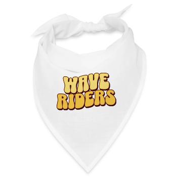 Kitesurf Kitesurfer Kiteboard - Bandana - Weiß - Vorne