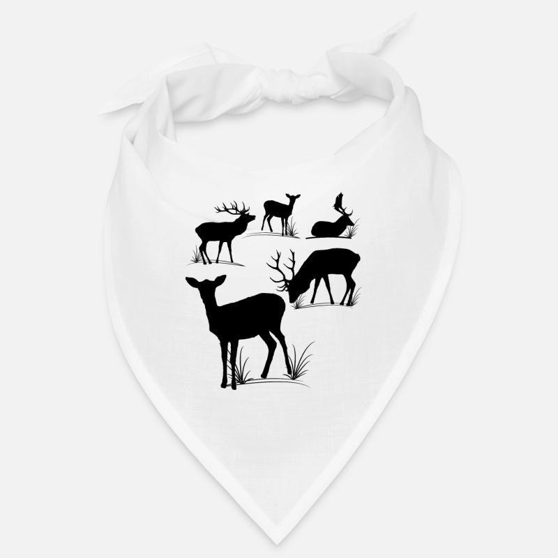Deer, roe deer, fallow deer, fallow deer, roebuck Bandana