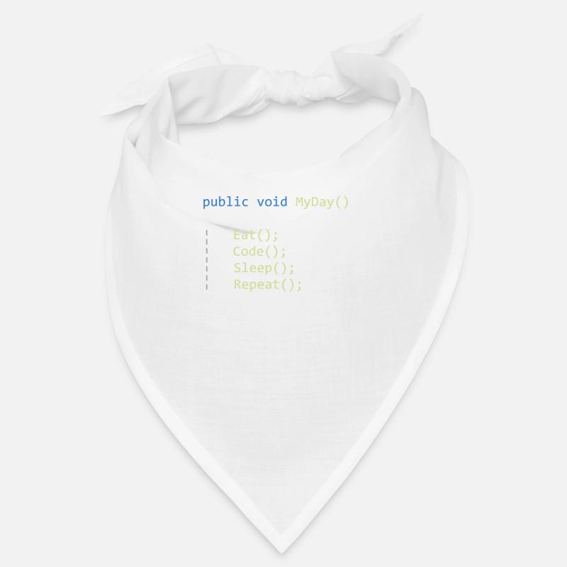 C# Eat Code Sleep Repeat - Programmierer Bandana