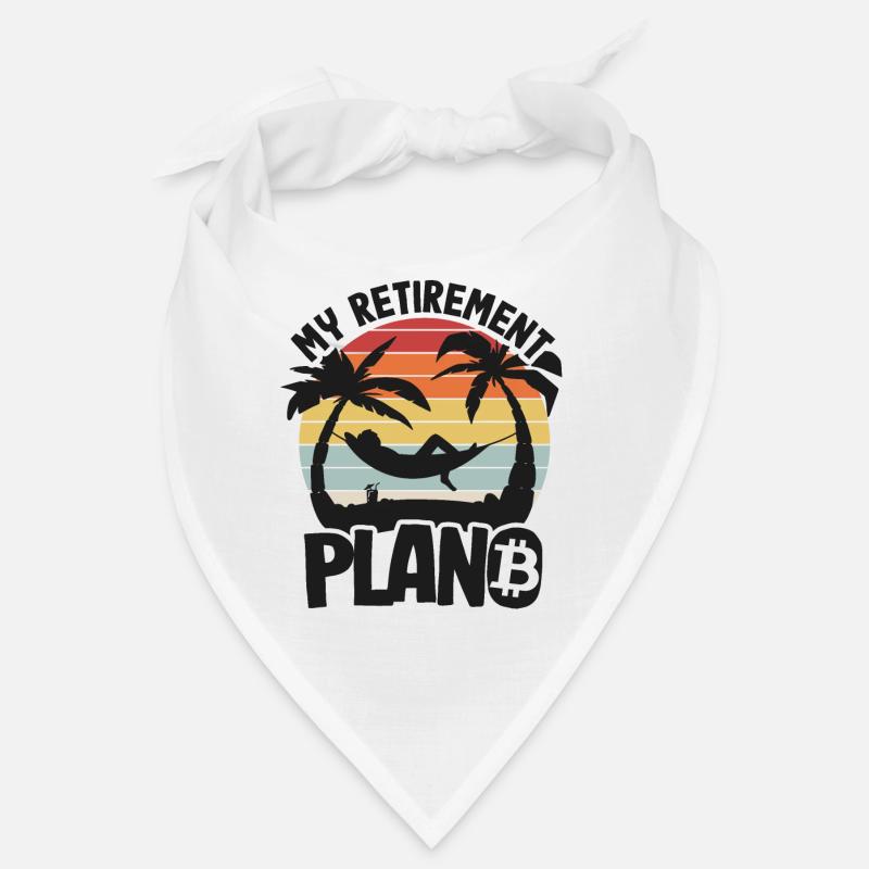 Bitcoin Geschenk Vintage BTC Spruch Krypto Bandana