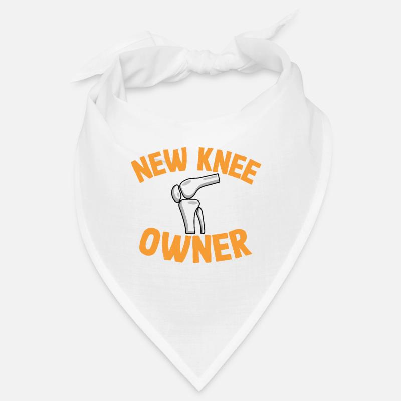 Knie OP Operation Genesung Geschenk Meniskus OP Bandana
