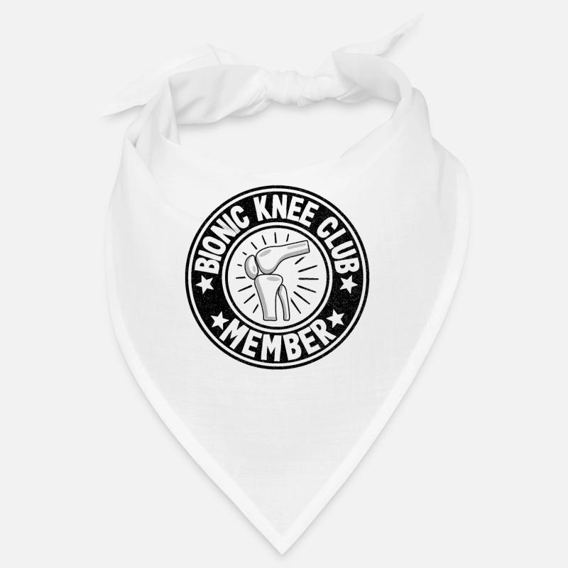 Bionic Knee Club Member Knee Replacement Surgery Bandana
