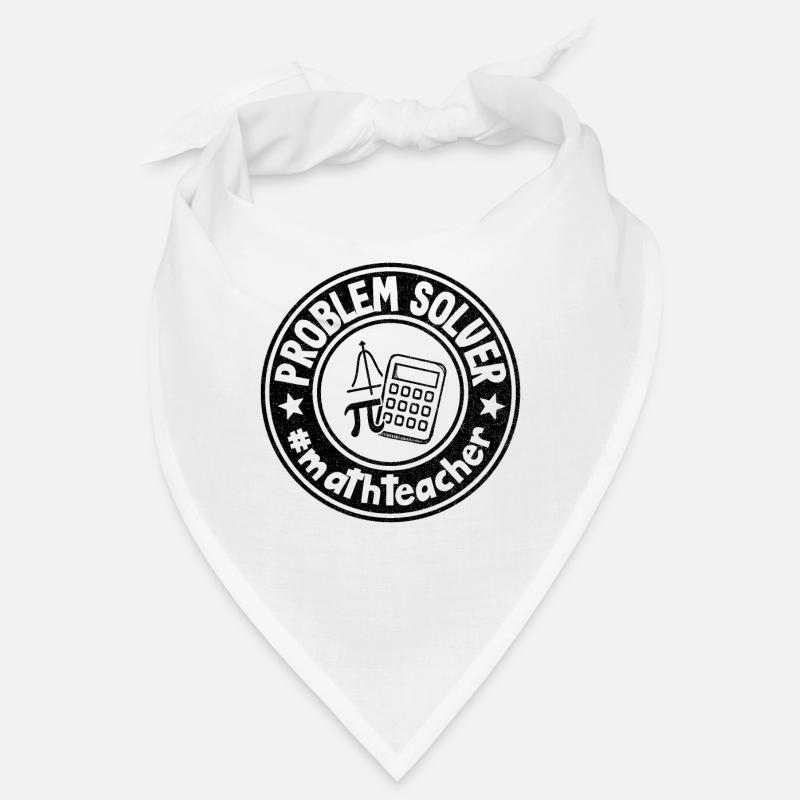 Problem Solver Pi Day School Funny Math Teacher Bandana